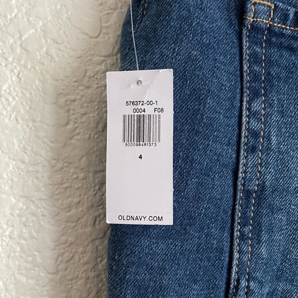 Old Navy Maternity Front Low Panel O.G. Straight Cuffed Jean Shorts 4 NEW - Picture 6 of 10